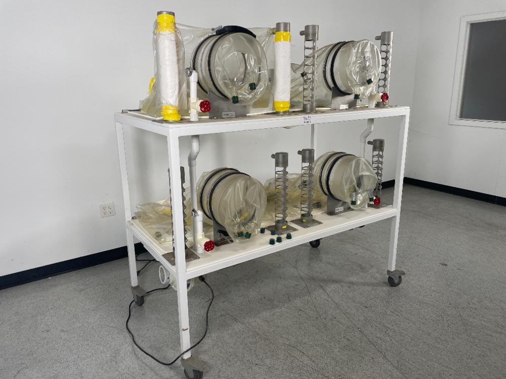 CBC Clean Quad Flexible Isolator with Multi-Port Glove Box and Filtration System
