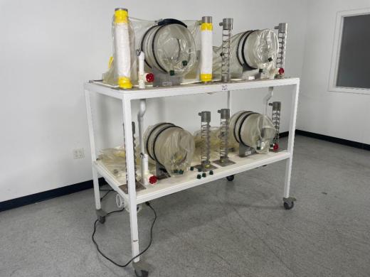 CBC Clean Quad Flexible Isolator with Multi-Port Glove Box and Filtration System-cover