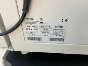 Thermo Scientific BBD 6220 Laboratory Drying Oven with Precise Temperature Control up to 180°C, 4 of 4