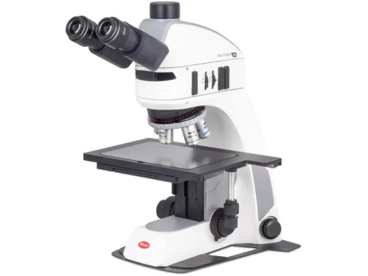 Motic Panthera TEC-BF/RL Trinocular Upright Industrial Microscope, 6x4 Stage