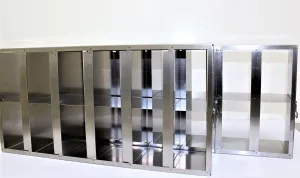 VWR 89214-698 Stainless Steel Ultra-Low Temperature Freezer Rack for Microtiter Plates, 6 of 8