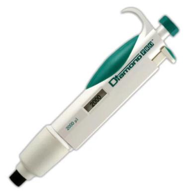 Globe Scientific Diamond® Pro™ 3312-200 Fixed Volume Research Micropipette-cover