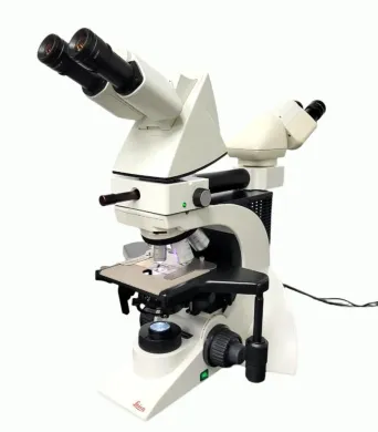 Leica Microscope DM2000 LED w. Dual Viewing Front to Back Bridge Pathology/Mohs, Electron Microscopy