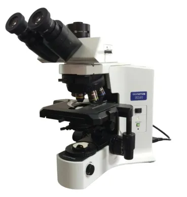 Olympus BX41 Trinocular Research Microscope with Fluorite Objectives