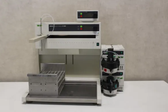 Büchi C-660 Fraction Collector with C-601 Pump Module and C-615 Pump Manager