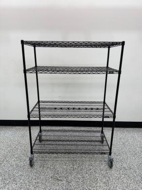 4' Portable Wire Shelving Unit-cover