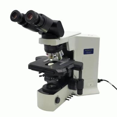 Olympus BX51 Upright Microscope with Nanodyne LED and Tilting Binocular Head for Pathology-cover