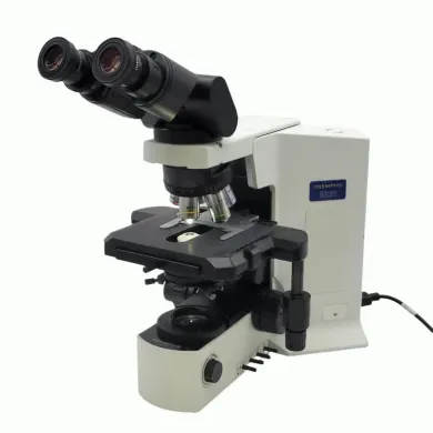 Olympus BX51 Upright Microscope with Nanodyne LED and Tilting Binocular Head for Pathology
