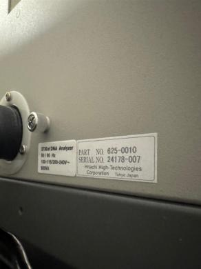 Applied Biosystems 3730xl High-Throughput Capillary Electrophoresis DNA Analyzer Model 625-0010-cover