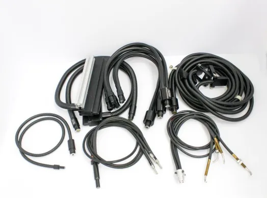 Schott-Fostec Randomized Calibrated Fiber Optic Lights with Nine Light Guides