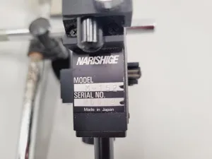 Lot of 3 Narishige 3-axis Micromanipulators on Magnetic Stands M153, M152, 17 of 18