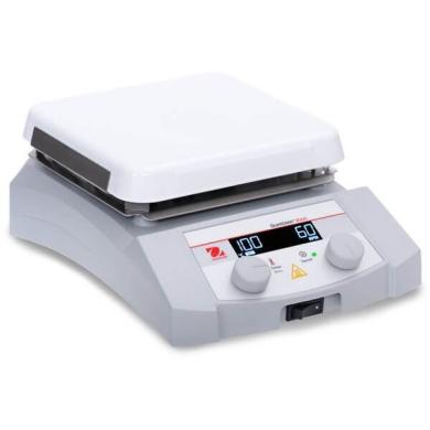 Ohaus Guardian 3000 Hotplate Stirrer with Digital Controls, 15L Capacity, Temp 5-500°C-cover