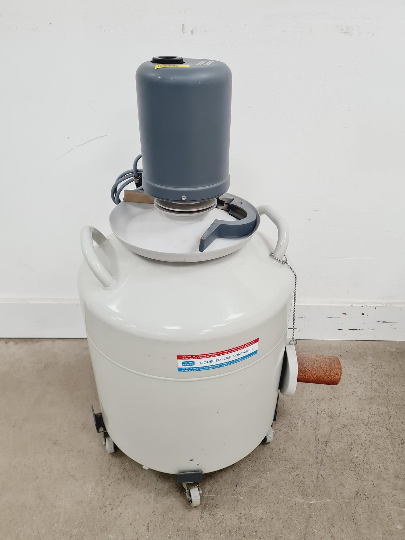 Union Carbide Cryogenic Gas Storage Dewar