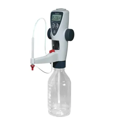 BrandTech Scientific Titrette Bottletop Burette, 25mL w/ RS232 Interface
