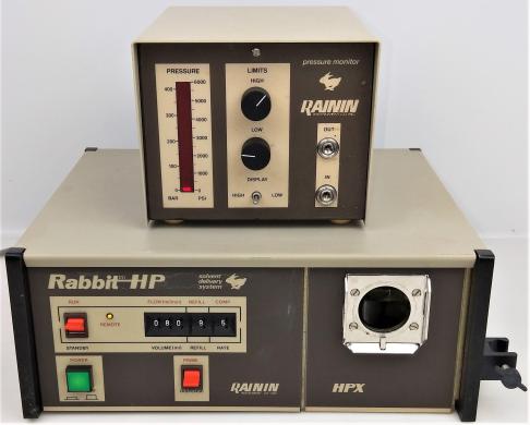 Rainin Rabbit HP-HPX Solvent Delivery System with Pressure Monitor-cover