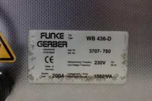 Funke Gerber WB 436-D Precision Water Bath, 2 of 4