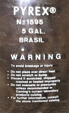 Corning PYREX 1595-19L Modified Cylinder Jar-cover