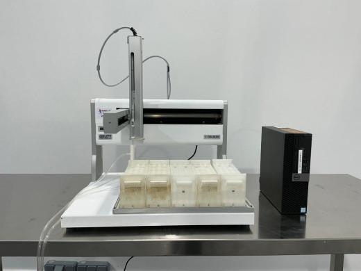 Gilson GX-271 Automated Liquid Handler with XYZ Robotic Arm and Multichannel Reagent Dispensing-cover