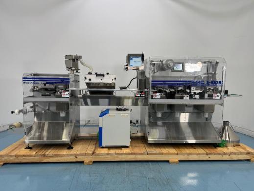 MAC S-100B Pharmaceutical Blister Packaging Machine with Thermo Chiller Integration-cover