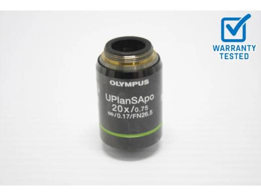 Olympus UPlanSApo 20x/0.75 RMS Threaded Microscope Objective Lens for Dry Imaging-cover