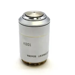 Leica N Plan 100x Oil Immersion Microscope Objective, ∞/-/D, M25 Thread, 3 of 3