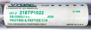 Vydac 218TP1022 C18 Preparative LC Column, 25 cm × 22 mm × 10 µm, Wide Pore Silica, 4 of 25