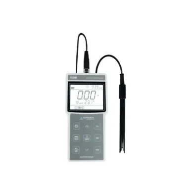 Apera Instruments PC400S Portable pH/Conductivity/TDS/Salinity/Resistivity Meter Kit with Data Logger and USB Output