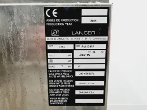Lancer 810 LX Undercounter Laboratory Glassware Washer for Automated Cleaning, 6 of 15
