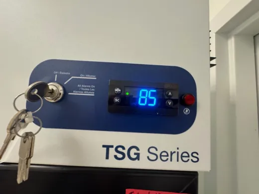 Thermo Fisher Scientific GTTSG45RPLA Double Door Glass Laboratory Refrigerator
