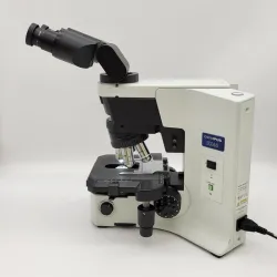 Olympus BX45 Compound Microscope with Tilting Binocular Head and 100x Oil Objective, 2 of 7
