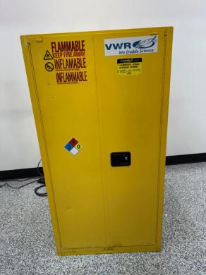VWR 60 Gallon Flammable Liquid Storage Cabinet for Laboratory Safety-cover