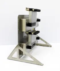 Eppendorf Rotameter Gassing Station DASGIP WRM Four-Channel Bioprocess Gas Flow Controller, 4 of 9