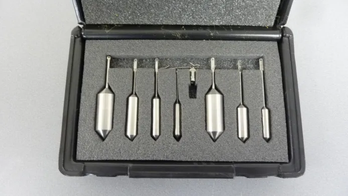 Myr VR3000 Rotational Viscometer Spindle Set TR8–TR11 and TL5–TL7 for Viscosity Measurement