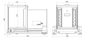 Radwag XA 520.5Y.A Analytical Balance, 9 of 9