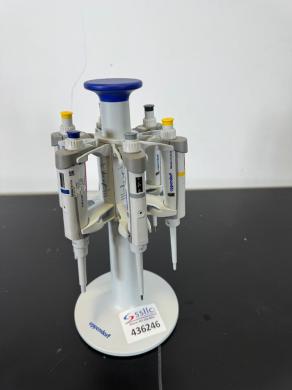 Eppendorf Research Plus Single-Channel Pipettes Set with Rotating Stand, 6 Volumes-cover