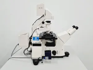 Carl Zeiss Axiovert 200M Inverted Fluorescence Microscope with 4x Objectives, 7 of 65