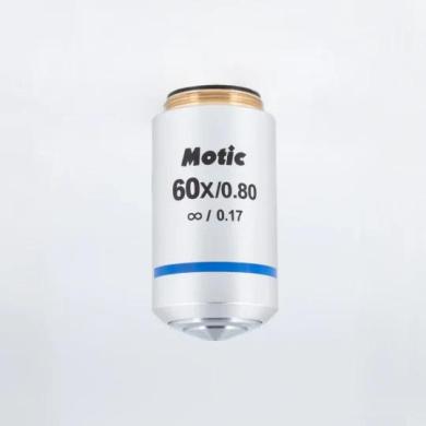 MOTIC Plan Achromatic Objective UC 60X/0.8/S Infinity-Corrected Microscope Lens (WD 0.35mm)-cover