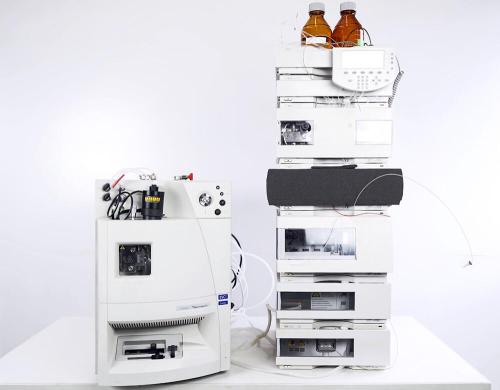 Agilent 1100 HPLC System with Capillary Pump and VWD plus Waters Micromass ZQ LC-MS-cover