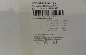 Grant Bio PCV-2400 Benchtop Mini Microcentrifuge with Integrated Tube Vortexer, 16 of 23