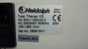 Heidolph Titramax 100 Microplate Orbital Shaker for Precise Sample Agitation, 3 of 3