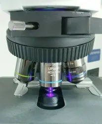 Olympus BX51 Fluorescence Microscope with UIS2 Optics and Multiple Objectives, 8 of 9