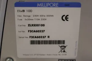 Millipore Elix 100 Water Purification System, 3 of 3