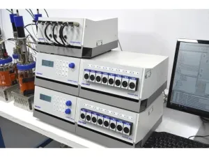 Eppendorf DASGIP Parallel Bioreactor System ver 5.0 for Cell Culture with 4 Vessels and Integrated Gas Mixing, pH/DO, and Temperature Control, 6 of 54