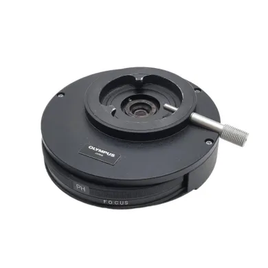 Olympus BH2-CA Microscope Magnification Changer with PH focusable lenses