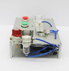 SMC MXS8-30P Precision Pneumatic Slide Table with Integrated Guides and Stroke Adjustment, 2 of 11