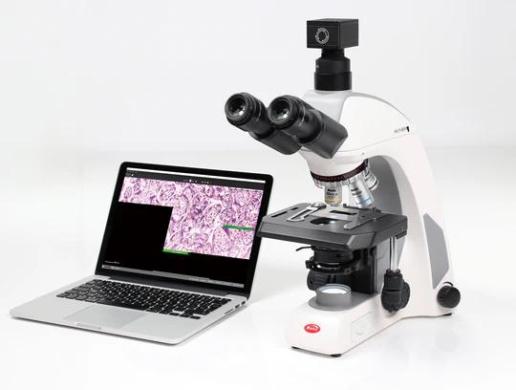 Motic Easystitch Pro Software and Moticam Pro S5 Lite Camera with Panthera C2 Trinocular Microscope Bundle-cover