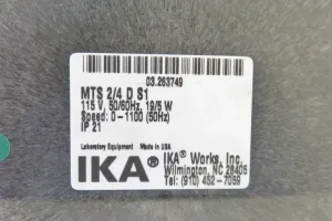 IKA MTS 2/4 Digital Microplate Shaker with 1100 RPM Orbital Mixing and 3mm Orbit, 8 of 12