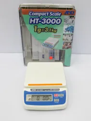 AND HT-3000 Precision Scale 3100g x 1g Stainless Steel Pan, 6 of 10