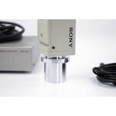QP - Sony Camera Adaptor CMA-D2 + CCD-IRIS DXC-107AP Camera + C-Mount Leitz  Adapter