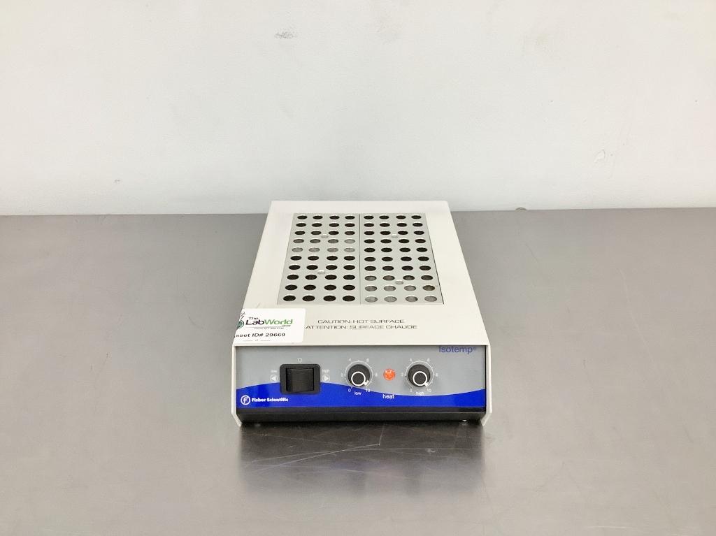 Fisher Scientific IsoTemp 2054FS Analog Dry Bath Heat Block for 1.5/2.0 mL Tubes